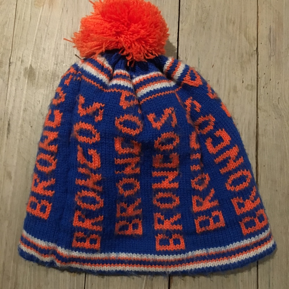 Vintage 80s Denver Broncos Beanie